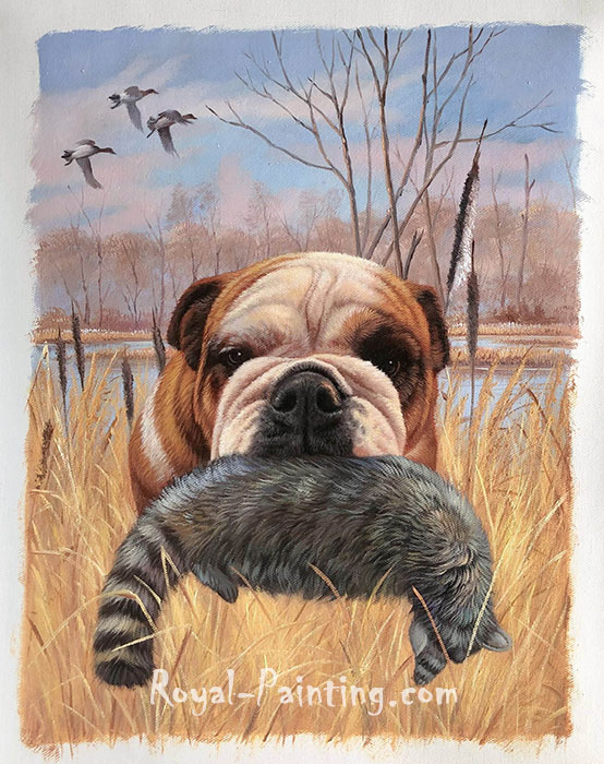 Customized Oil Painting For Pet